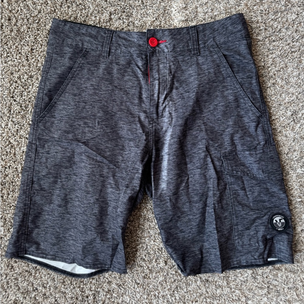 Vans Charcoal Heather Hybrid Board Shorts